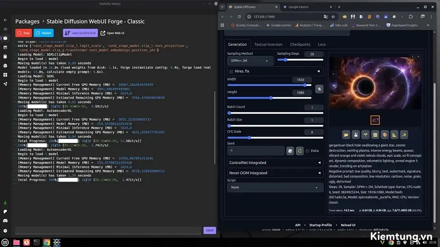 Benchmark AI 5070 Benchmark AI 5070