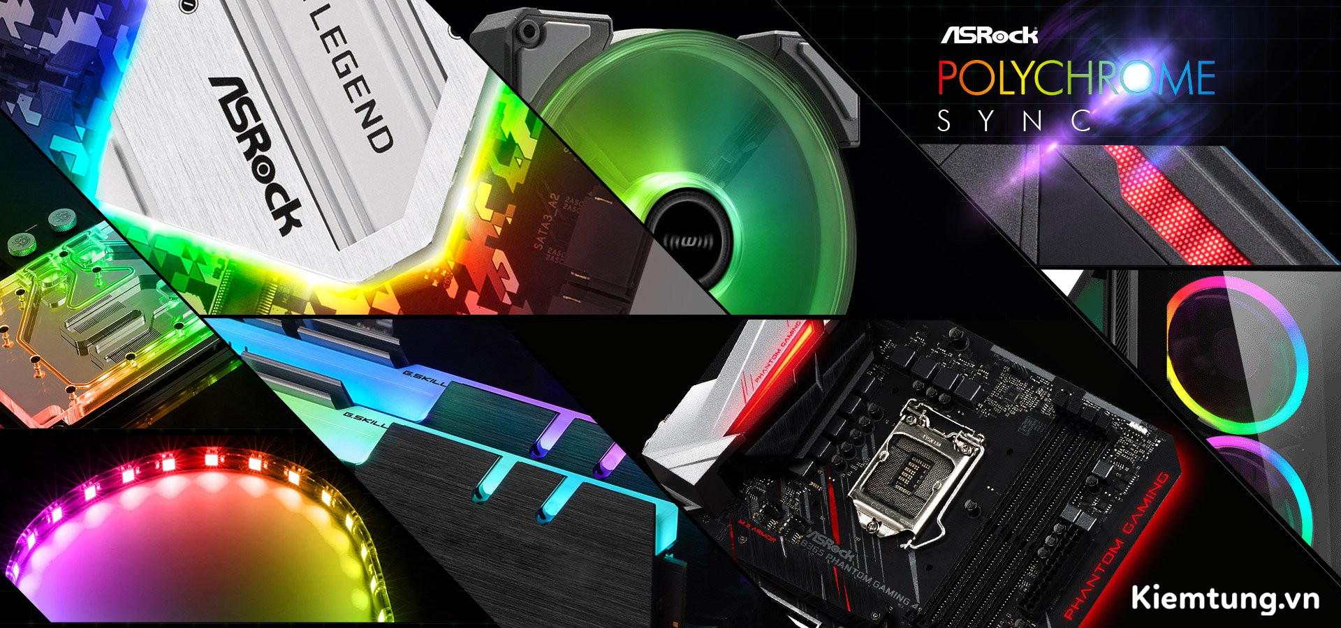 Hệ sinh thái linh kiện phần cứng ASRock