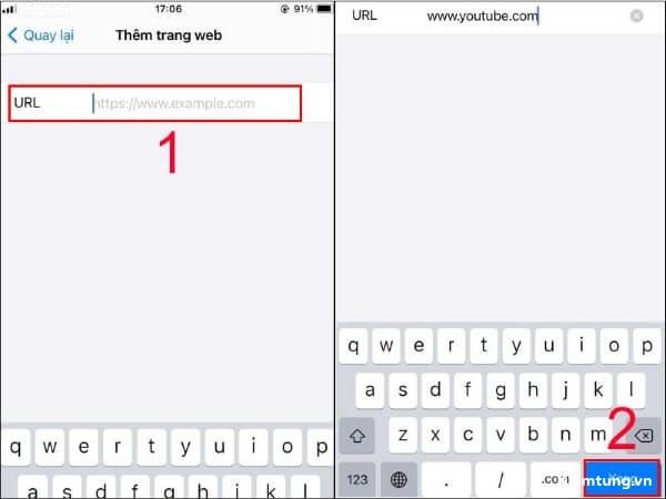 cach-chan-trang-web-den-tren-dien-thoai-android-20-1 Nhập đường link > nhấn Xong