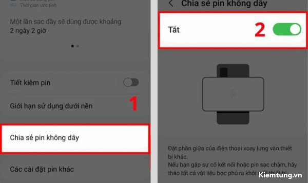 cach-chia-se-pin-tren-samsung-4 Tắt mục Chia sẻ pin không dây