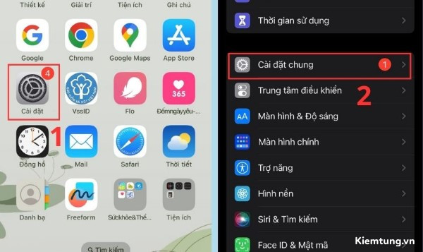 cach-doc-panic-full-iphone-9 Chọn Cài đặt chung