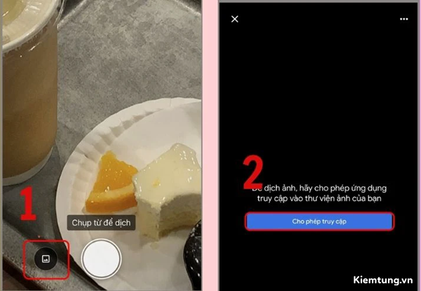 Dịch văn bản từ ảnh có sẵn trong iPhone
