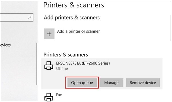 cach-xem-lai-lich-su-in-tren-may-tinh-3 Chọn Open queue