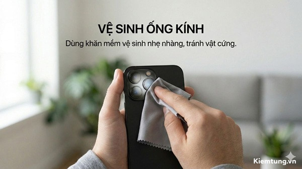 Vệ sinh ống kính