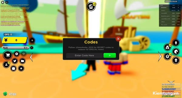 code-anime-fighting-simulator-2 Bảng mã Code Anime Fighting Simulator cập nhật mới nhất