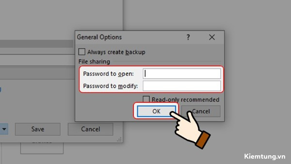 dat-mat-khau-cho-file-excel-15 Xóa mật khẩu đã đặt > Nhấn OK