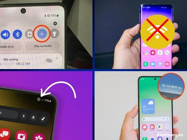 Lý do điện thoại Samsung không tắt được chế độ máy bay