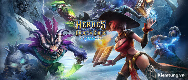 Game Heroes of Order & Chaos với giao diện đẹp mắt