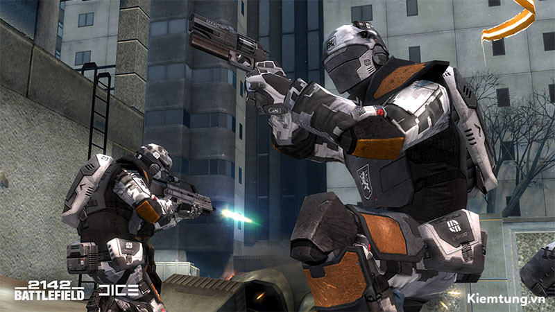 Battlefield 2142 được phát hành bởi hãng game EA nổi tiếng