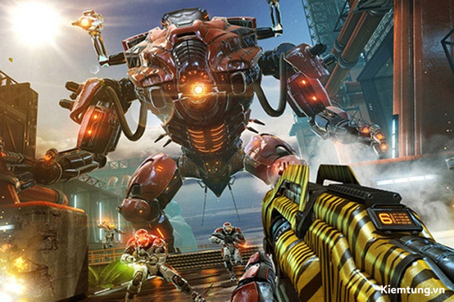 Giao diện game Shadowgun Legends