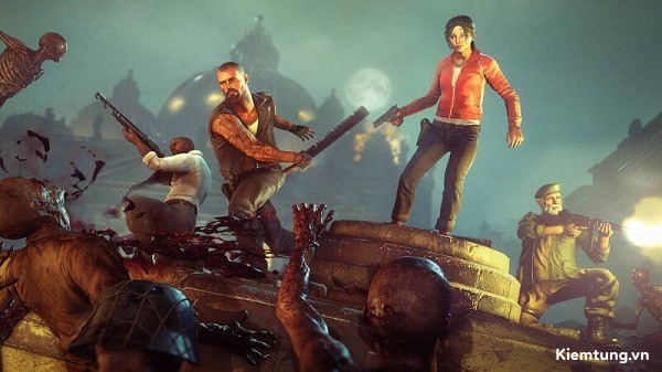 Game zombie xoay quanh chủ đề xác sống