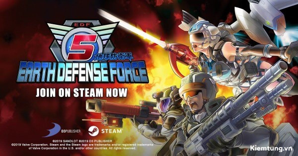 Bom tấn Earth Defense Force 5