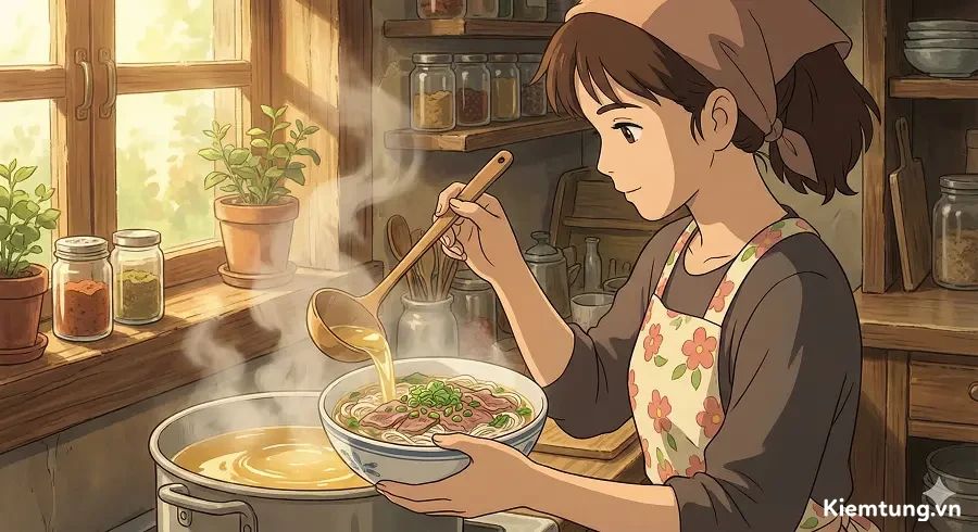 Prompt Ghibli Food Veo Prompt Anime Food