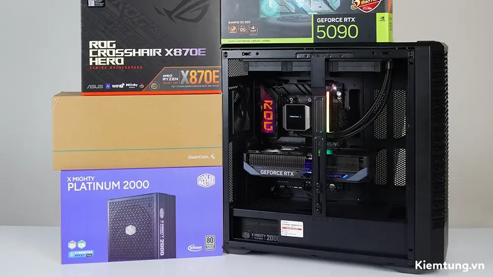Cấu hình PC AI Local tại Kiếm Tung Lắp đặt cấu hình PC AI Local xử lý dữ liệu nội bộ tại Kiếm Tung