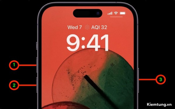 Tiến hành khởi động lại thiết bị iPhone