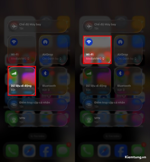Ưu tiên sử dụng Wi-Fi và tắt dữ liệu di động khi không cần thiết