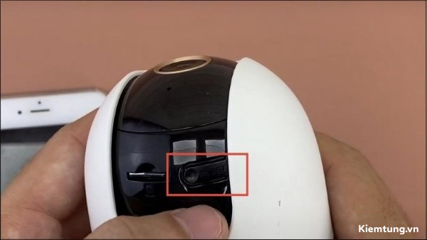 Tiến hành khởi động lại camera