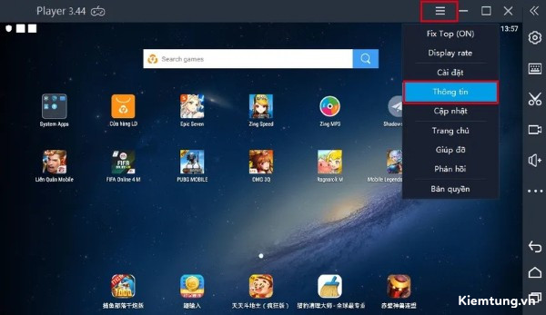 loi-thiet-bi-khong-ho-tro-khi-choi-pubg-mobile-2 Chọn mục Thông tin và tìm đến mục “OpenGL Version”