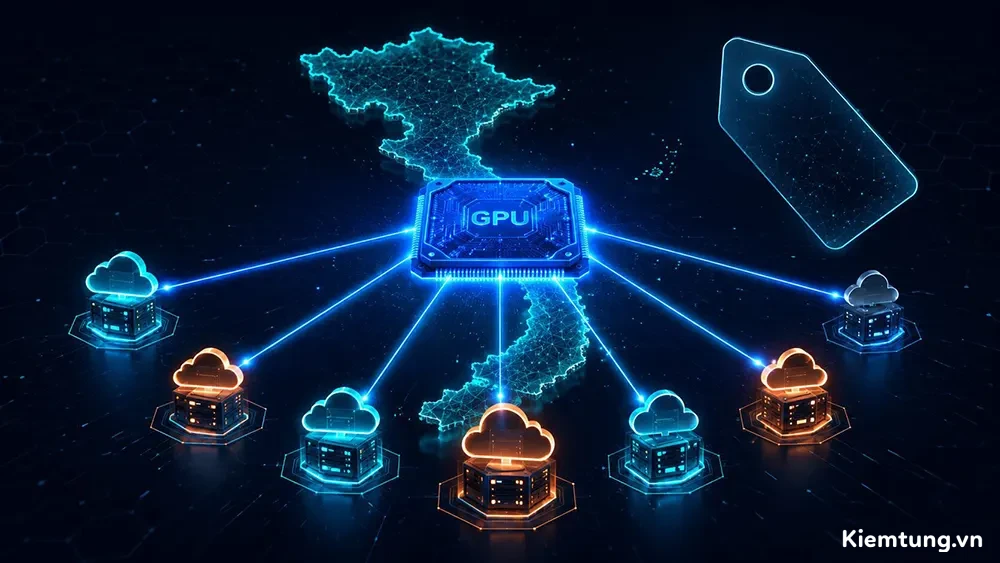 Hệ thống Cloud GPU từ xa Mô hình điện toán đám mây thuê tài nguyên Cloud GPU từ xa