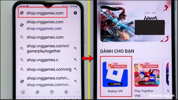 nap-robux-3 Mở cổng thanh toán Roblox VNG