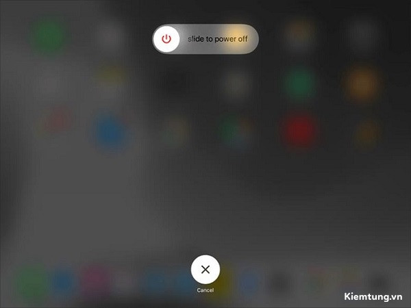 Khởi động lại iPad