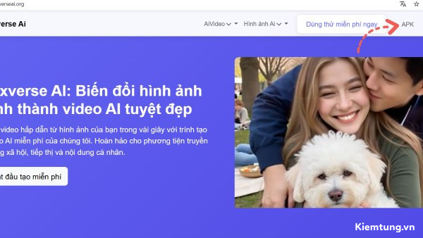 pixverse-ai-6 Nhấn vào “APK”