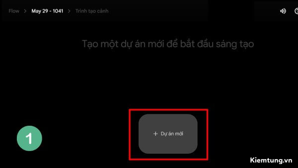 tao-video-ai-bang-google-veo-3-11 Nhấn “Tạo dự án mới”