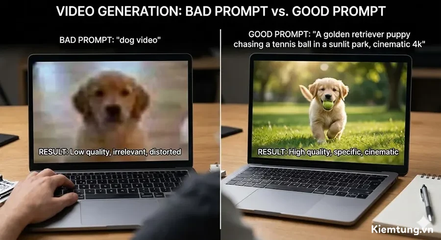 Mẹo tối ưu Prompt Mẹo tối ưu prompt AI Video