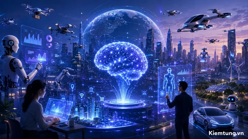 Trí tuệ nhân tạo AI định hình lại cấu trúc vận hành doanh nghiệp năm 2026